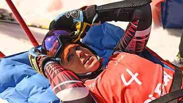 Brignone sofre fratura na perna durante competição