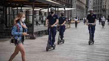 Itália exigirá placas em patinetes elétricos